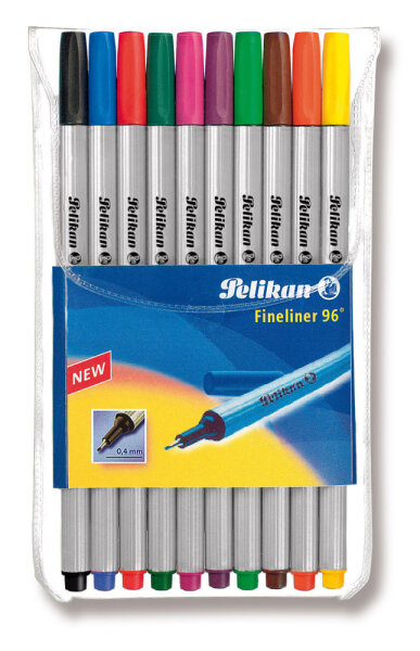 Fineliner bunt 10er Pack