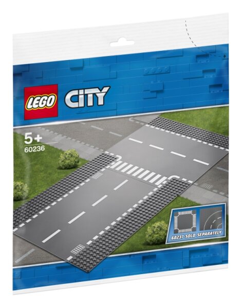 LEGO City Gerade und T-Kreuzung