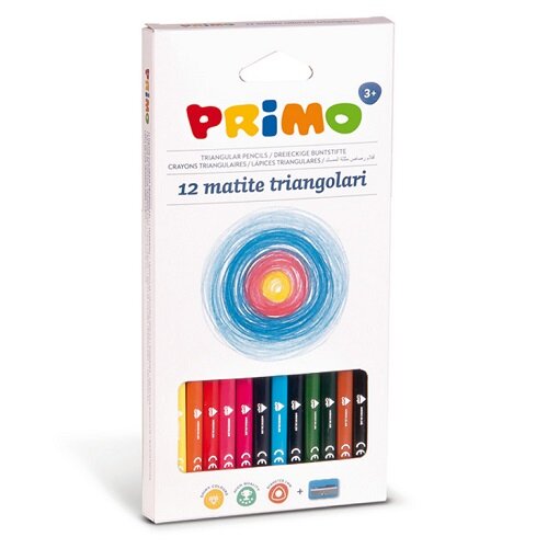 Primo Dreieckige Buntstifte 12er Pack